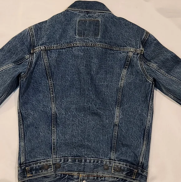 Levi's Blue Denim Jacket for Men - Picture 2 of 8